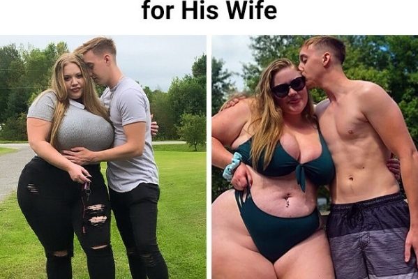 This Man is Being Mocked Online for Not Being “Big Enough” for His Wife